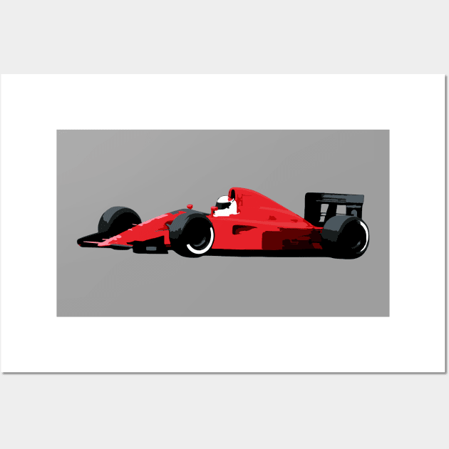 Ferrari 641 Formula 1 Wall Art by brakrot